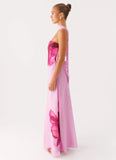 Prim Maxi Dress Pastel Pink