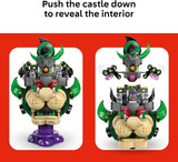 LEGO Super Mario Prince Florian Castle Bowser Building Toy Pretend Play Set for Boys Girls Ages 9 Building Blocks for Kids W Digital Action 4 Toy Figures Gift Idea for Birthdays 72042