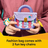LEGO Creator 3 in 1 Art Fashion Bag with Storage 31391 Building Toys for Girls Boys Ages 8 3 Building Options Bedroom or Desk Decor 272 pieces Gift for Birthdays