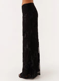Radiate Maxi Skirt Black
