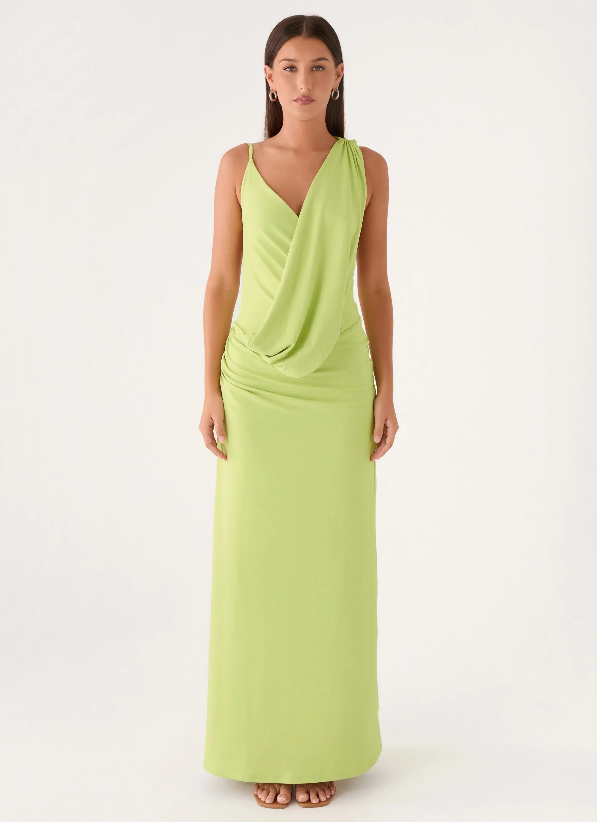 Isamaya Maxi Dress Lime