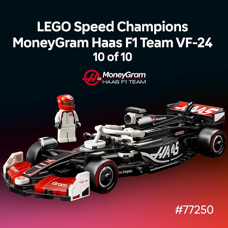 LEGO Speed Champions Ultimate Formula 1 Collectors Pack Contains 10 Sets in 1 Includes Exclusive Poster Collectible F1 Model Car Kit Gift for Race Car Fans 66802