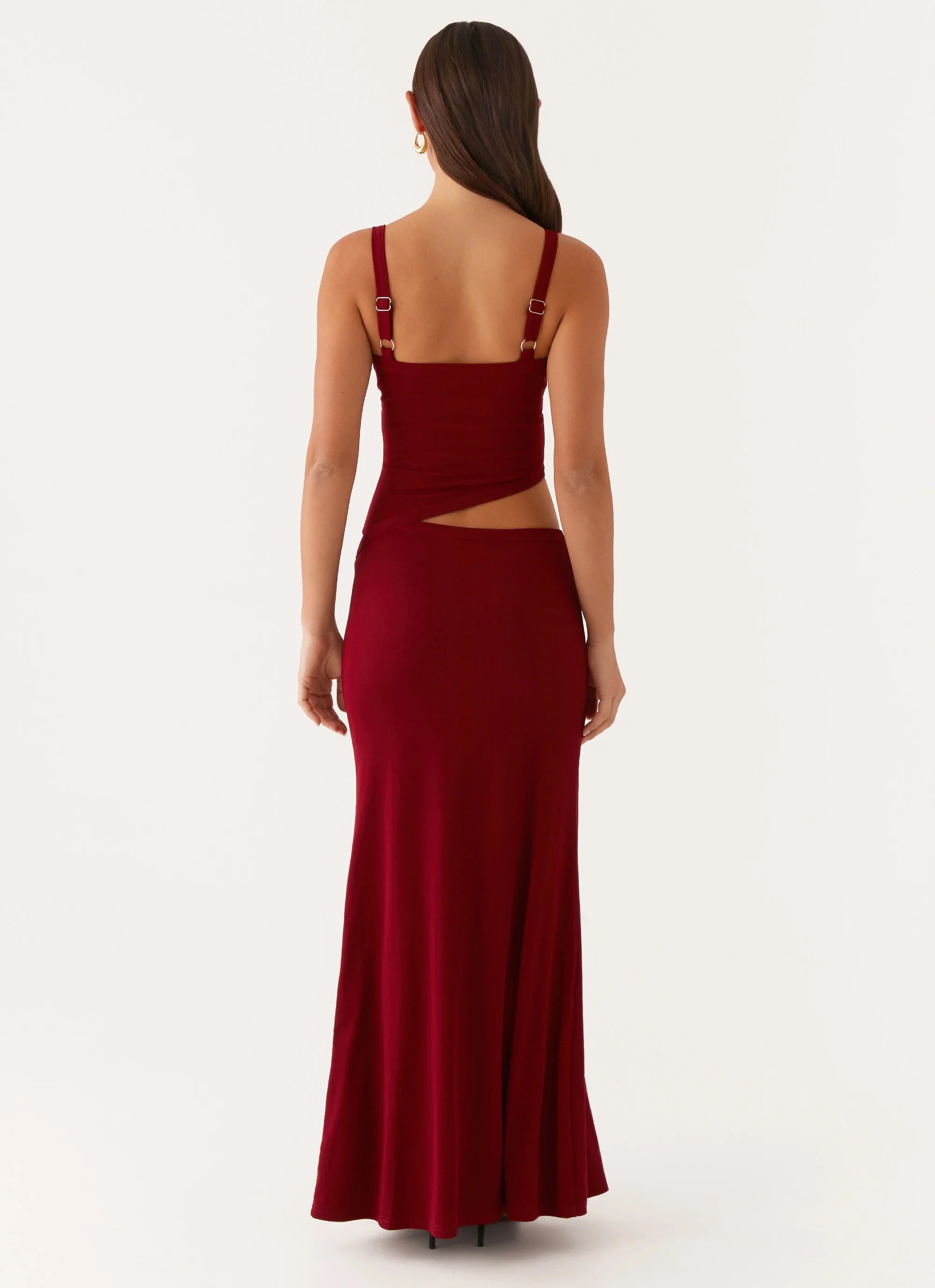 Jocelyn Maxi Dress Maroon