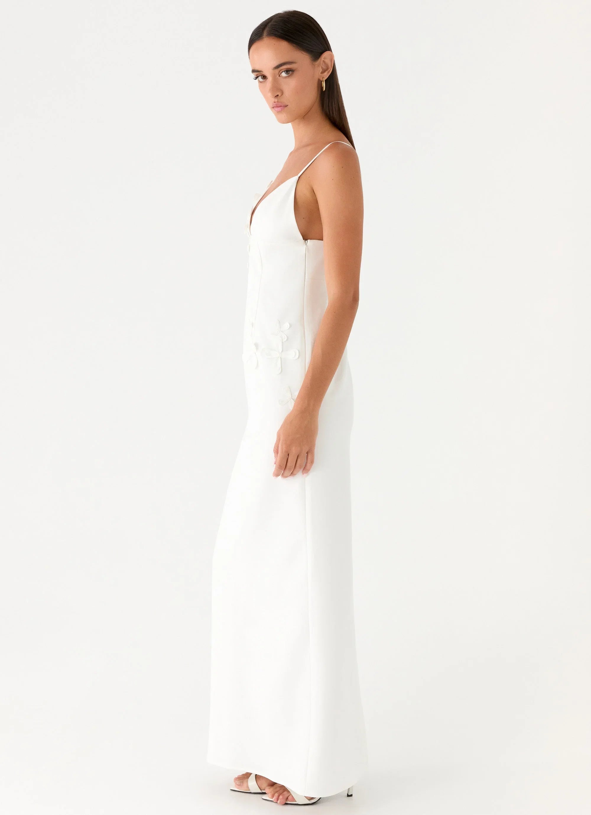 Lyris Maxi Dress White