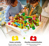 LEGO DUPLO Town Discovery Forest with Wild Animals 10480 Preschool Building Toys for Toddlers Ages 3 Sturdy Build for Pretend Play Fine Motor Skills 131 pieces Gift Idea