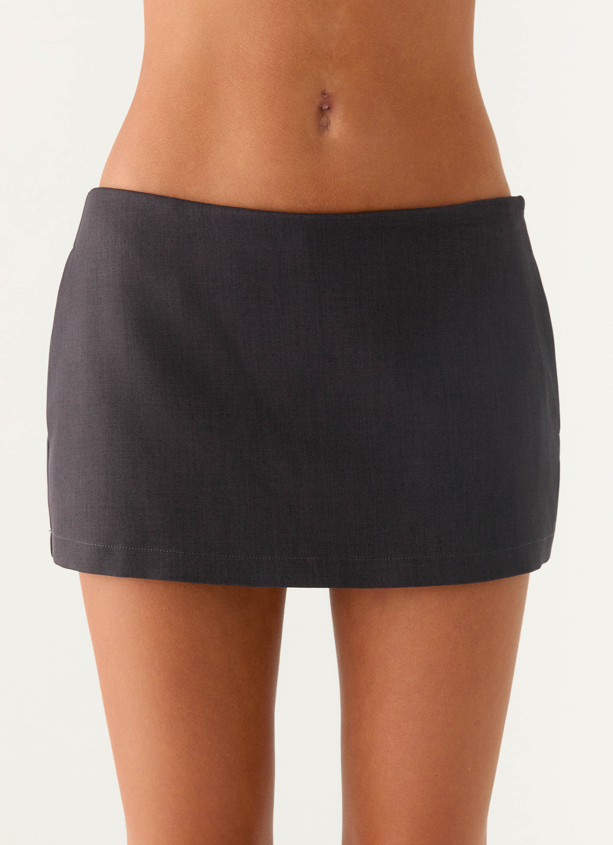 Mirna Micro Skort Charcoal