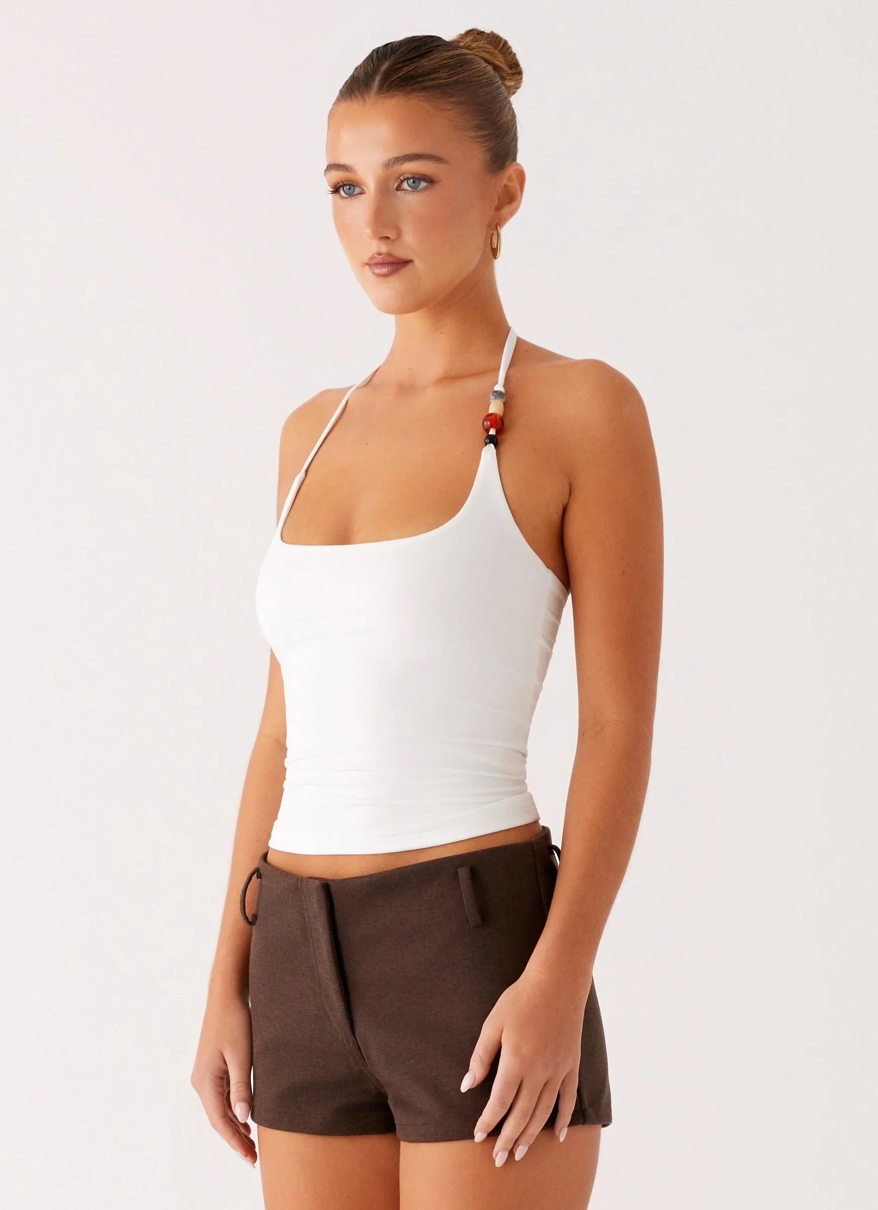Palm Beach Top Ivory
