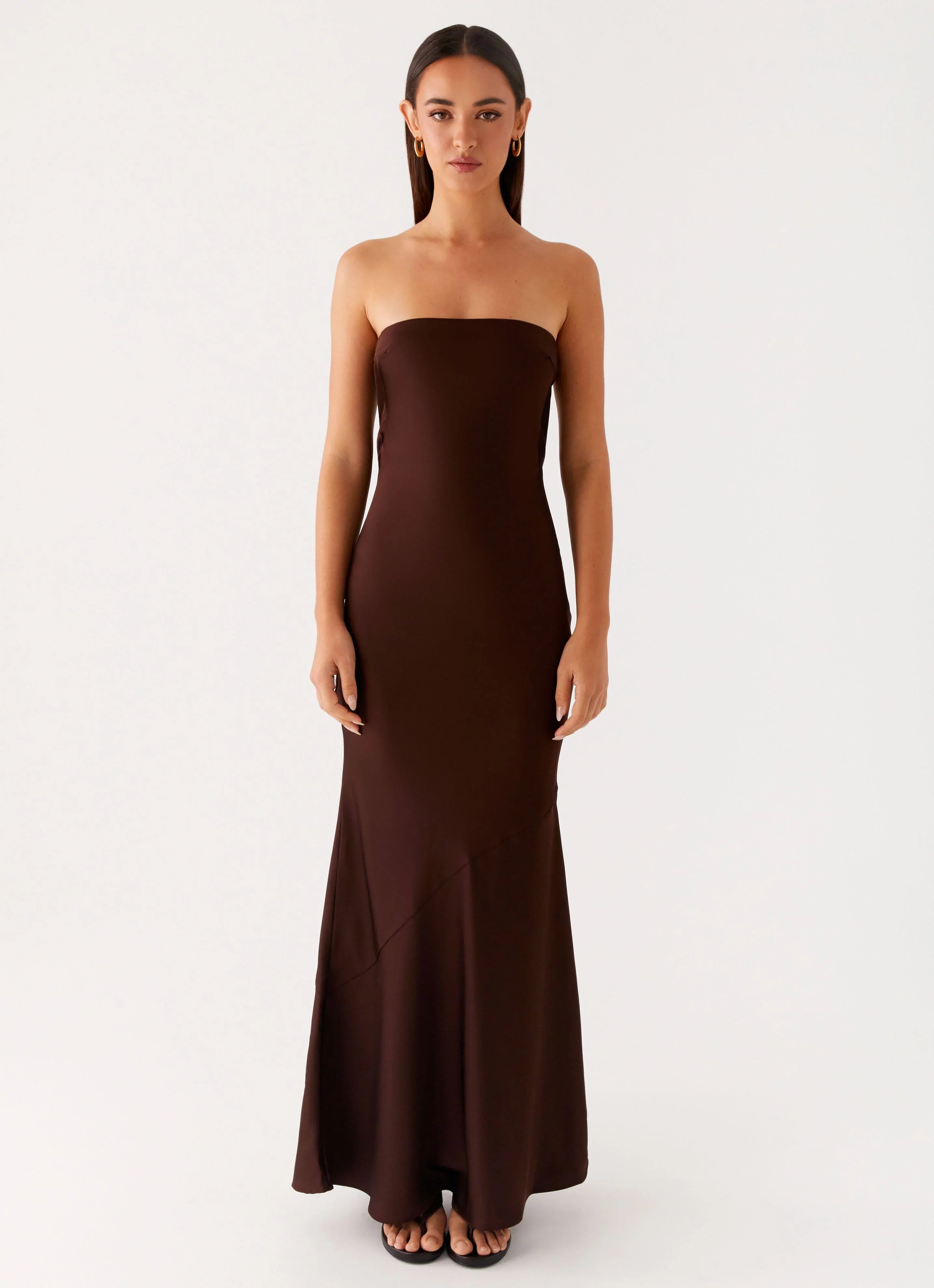 Endless Nights Maxi Dress Chocolate