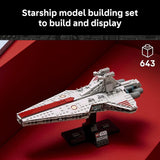 LEGO Star Wars Venator Class Attack Cruiser Building Set for Adults Men Women Ages 18 Movie Collectible Room Decor for Office Bedroom or Book Shelf Gift Idea for Birthdays 75441
