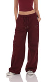 Lucy Sweatpants in Burgundy