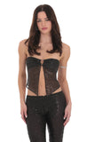 Flyaway Sequin Two Piece Set in Black