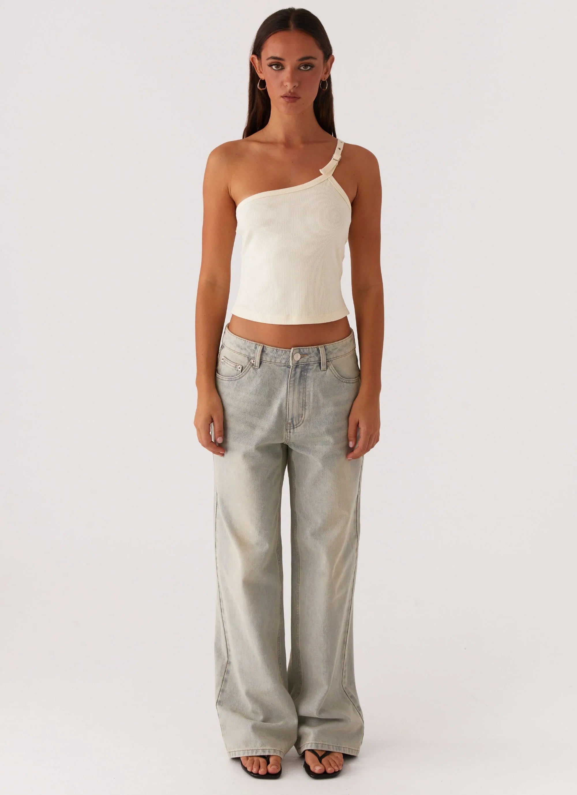Keanna Low Rise Denim Jeans Vintage