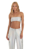 Holographic Pants in Silver