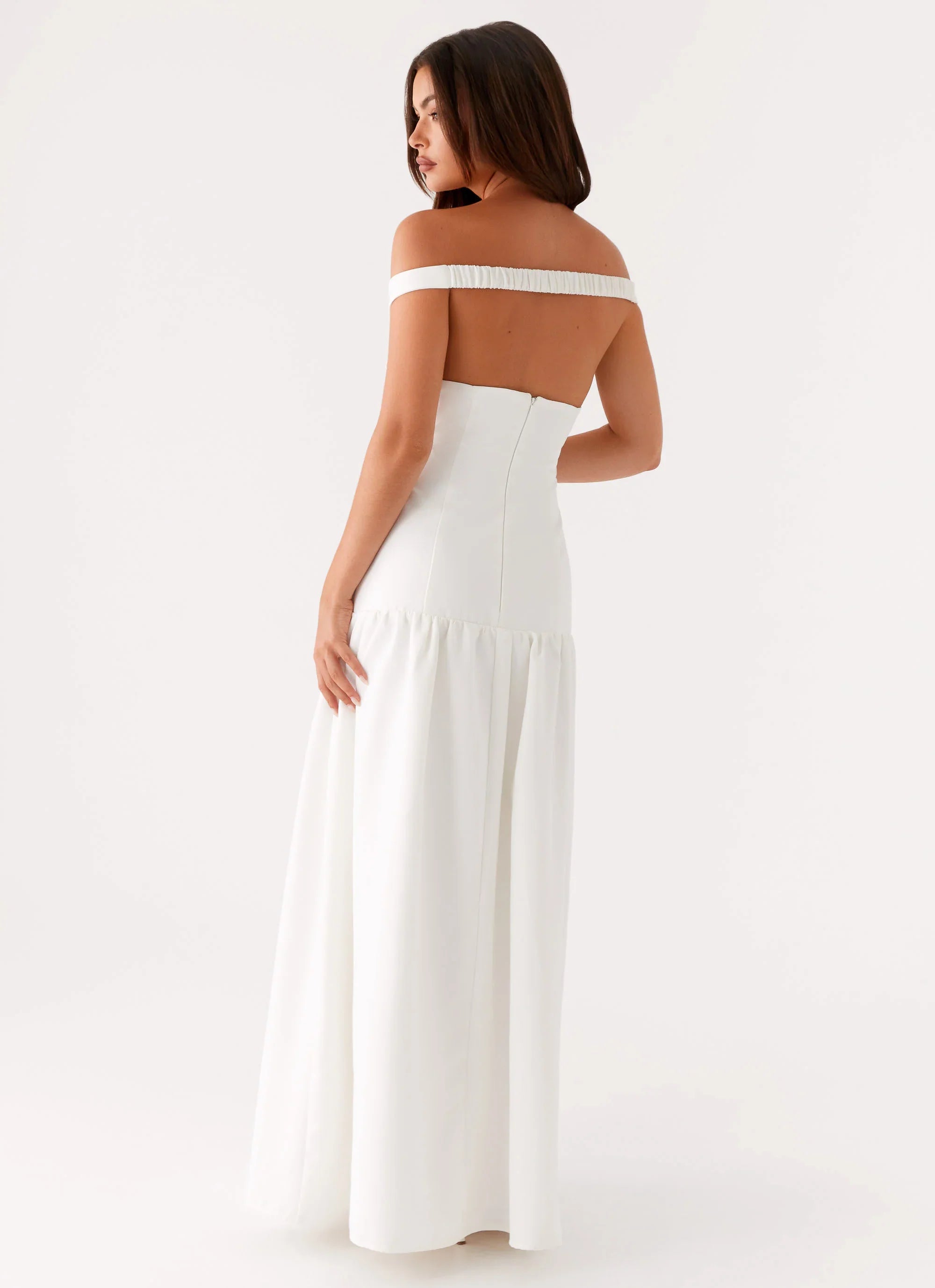 Basel Maxi Dress White