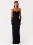 Serene Escape Maxi Dress Black