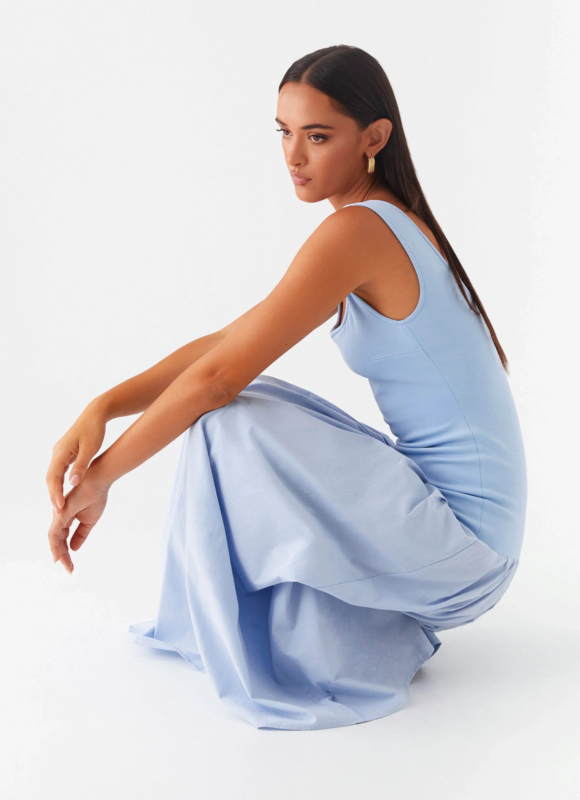 Jaxon Maxi Dress Blue