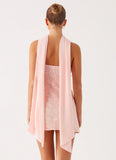Vision Sequin Mini Dress Pink