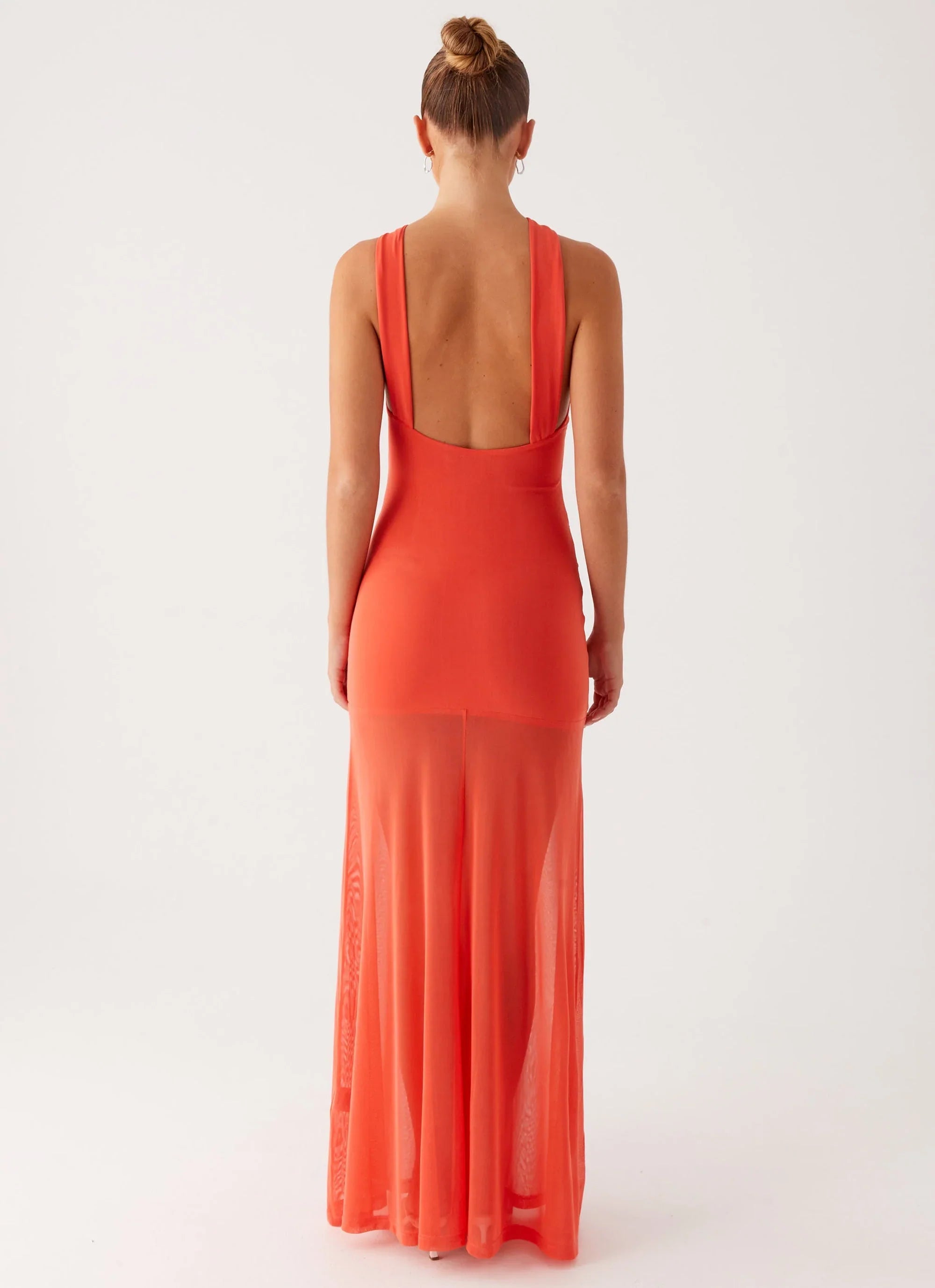 Kavala Maxi Dress Coral