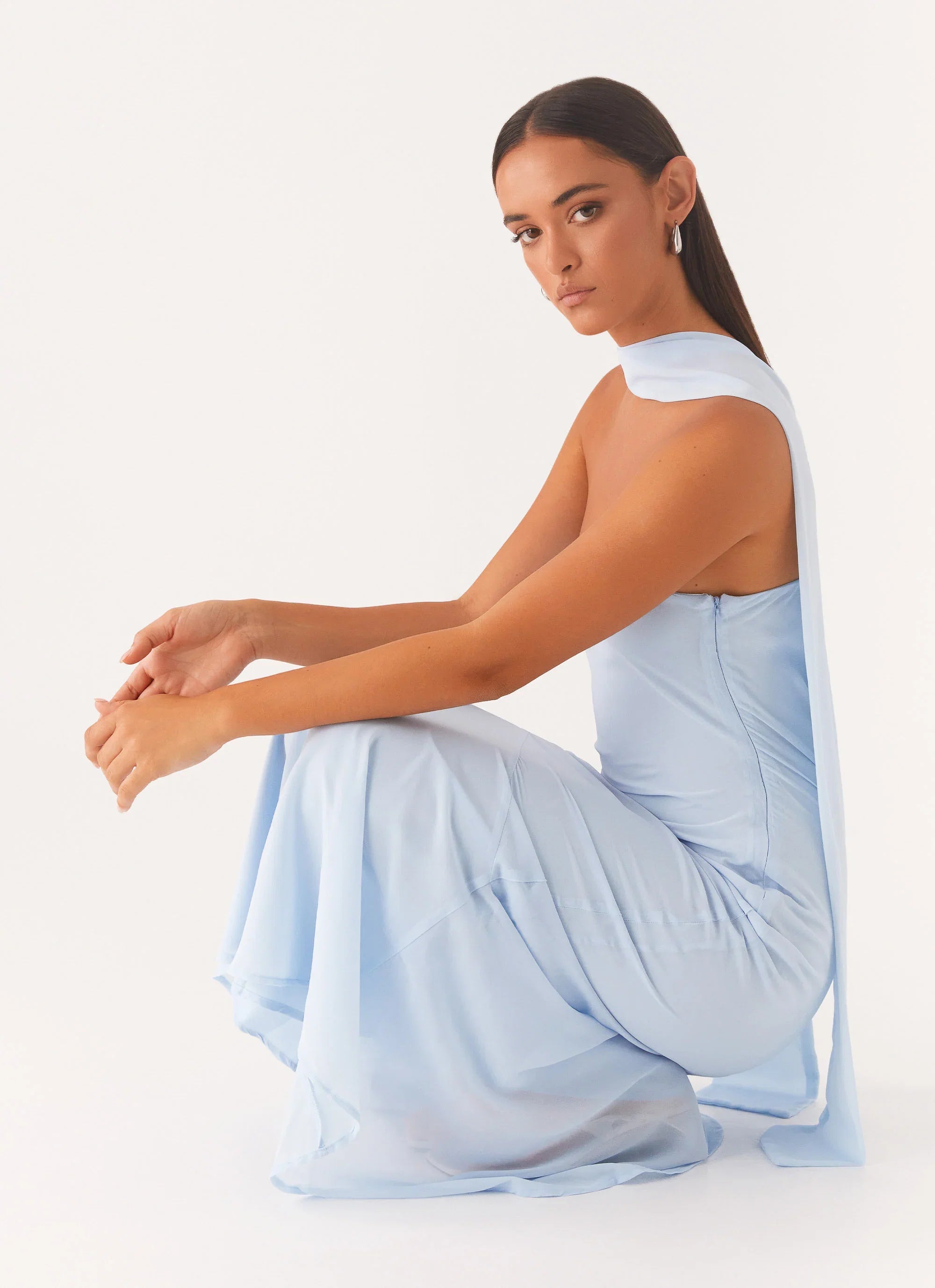 Under The Pagoda Maxi Dress Blue