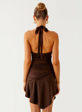 Colt Mini Dress Chocolate