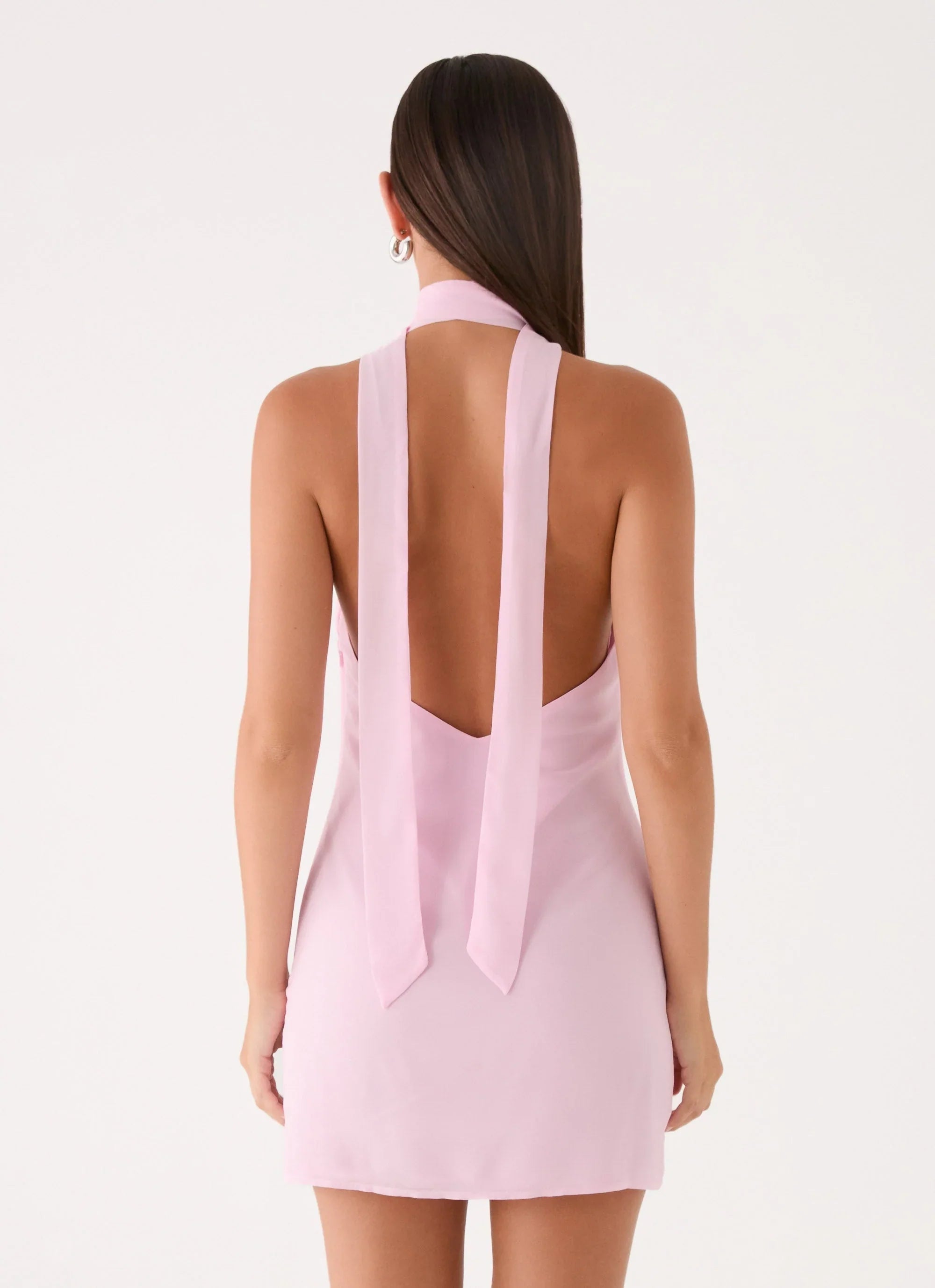 Float Away Mini Dress Pink