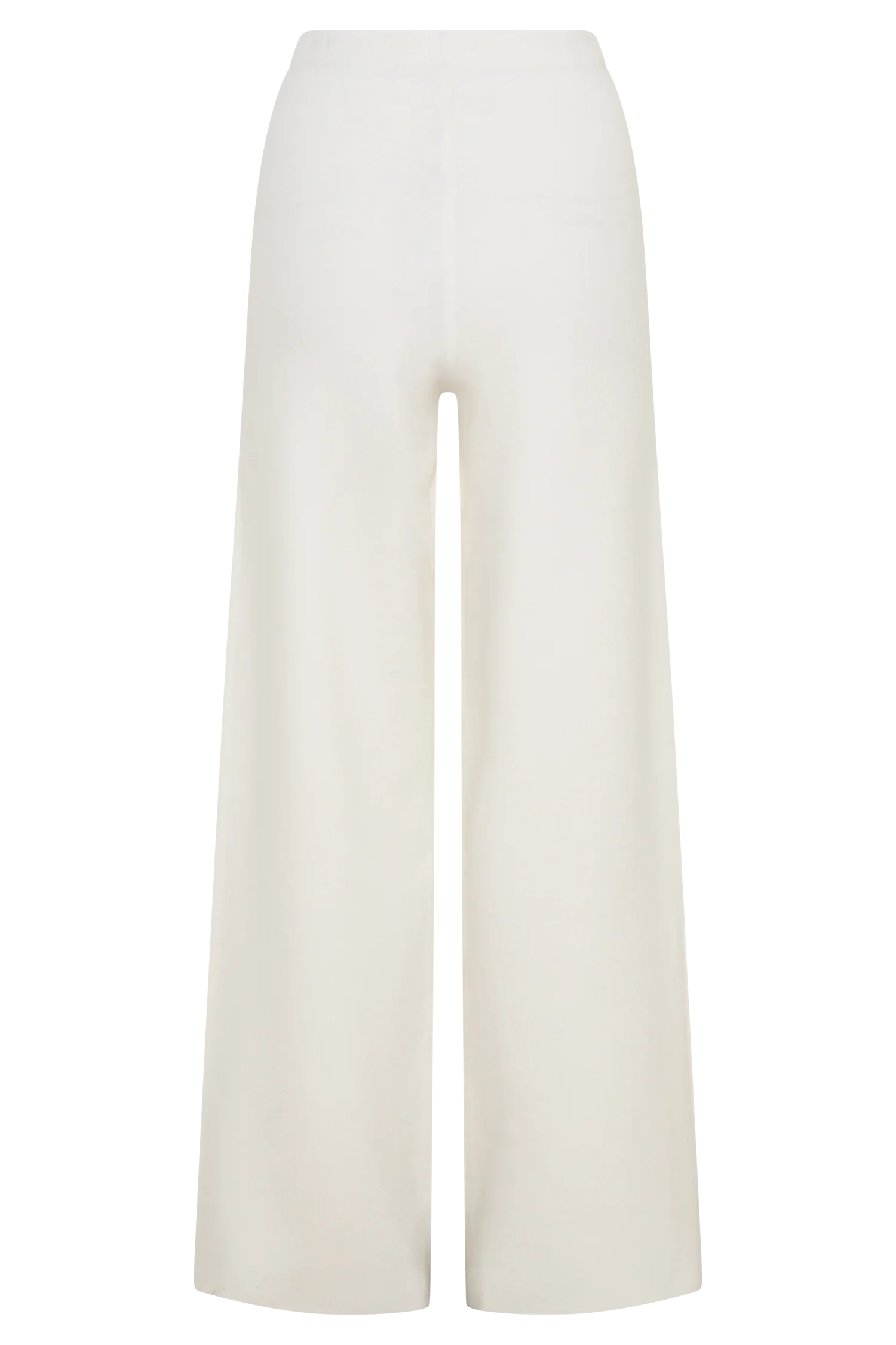Kerrymae Straight Leg Knit Pants Off White