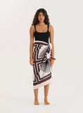 Abstract Print Sarong