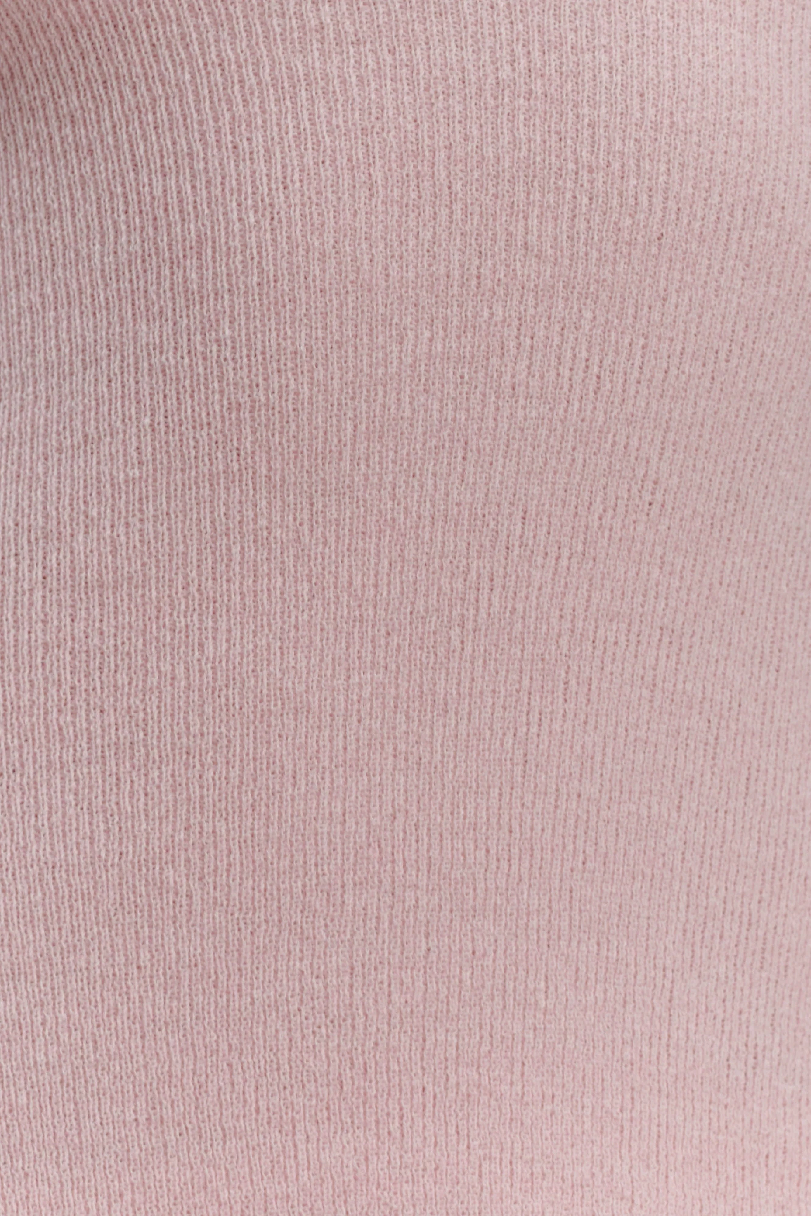 Willowmena Halter Neckline Mini Dress With Tubed Hem Baby Pink