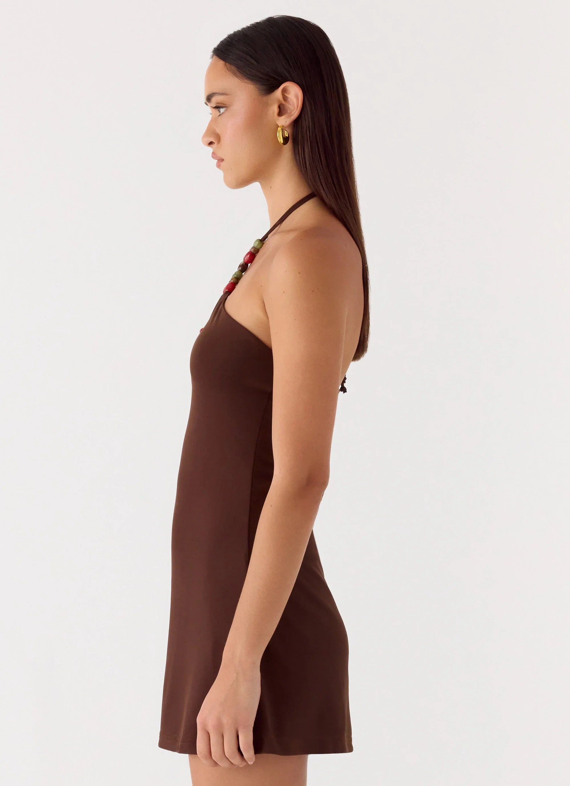 Party For You Mini Dress Chocolate