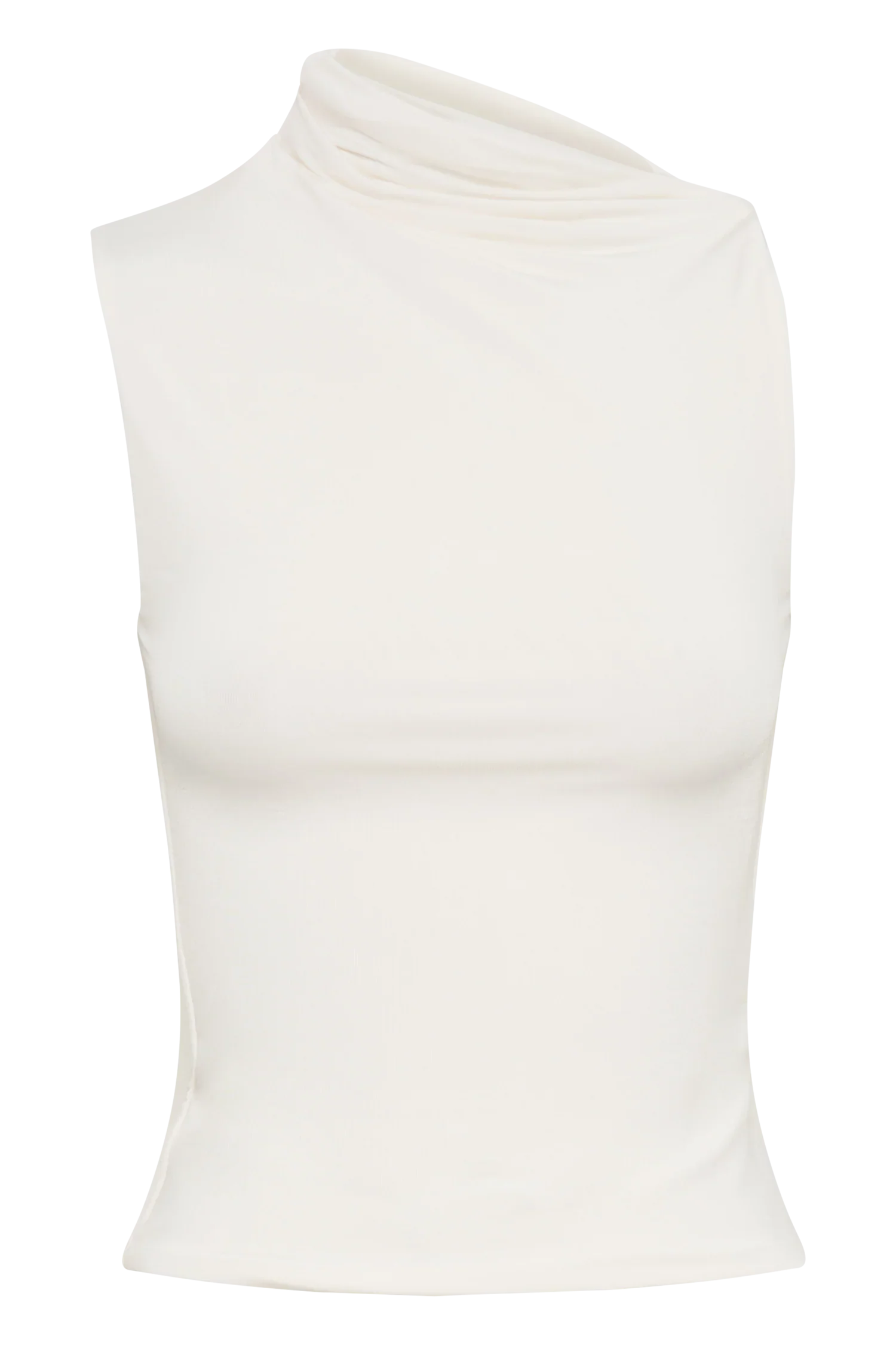 Hadleigh Sleeveless Slinky Top Ivory