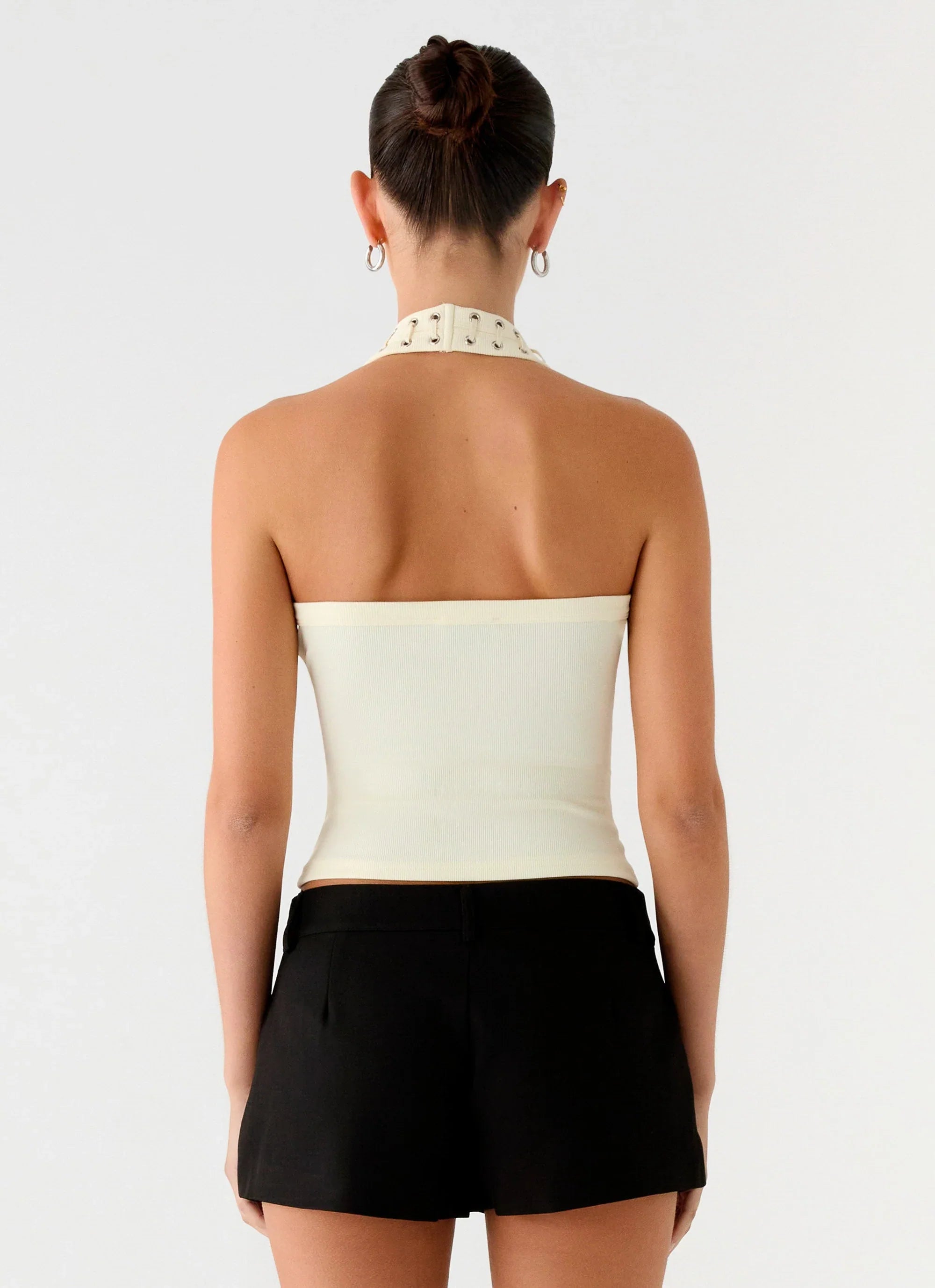 Scarla Halter Top Yellow