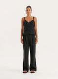 Black Tailored Waistcoat