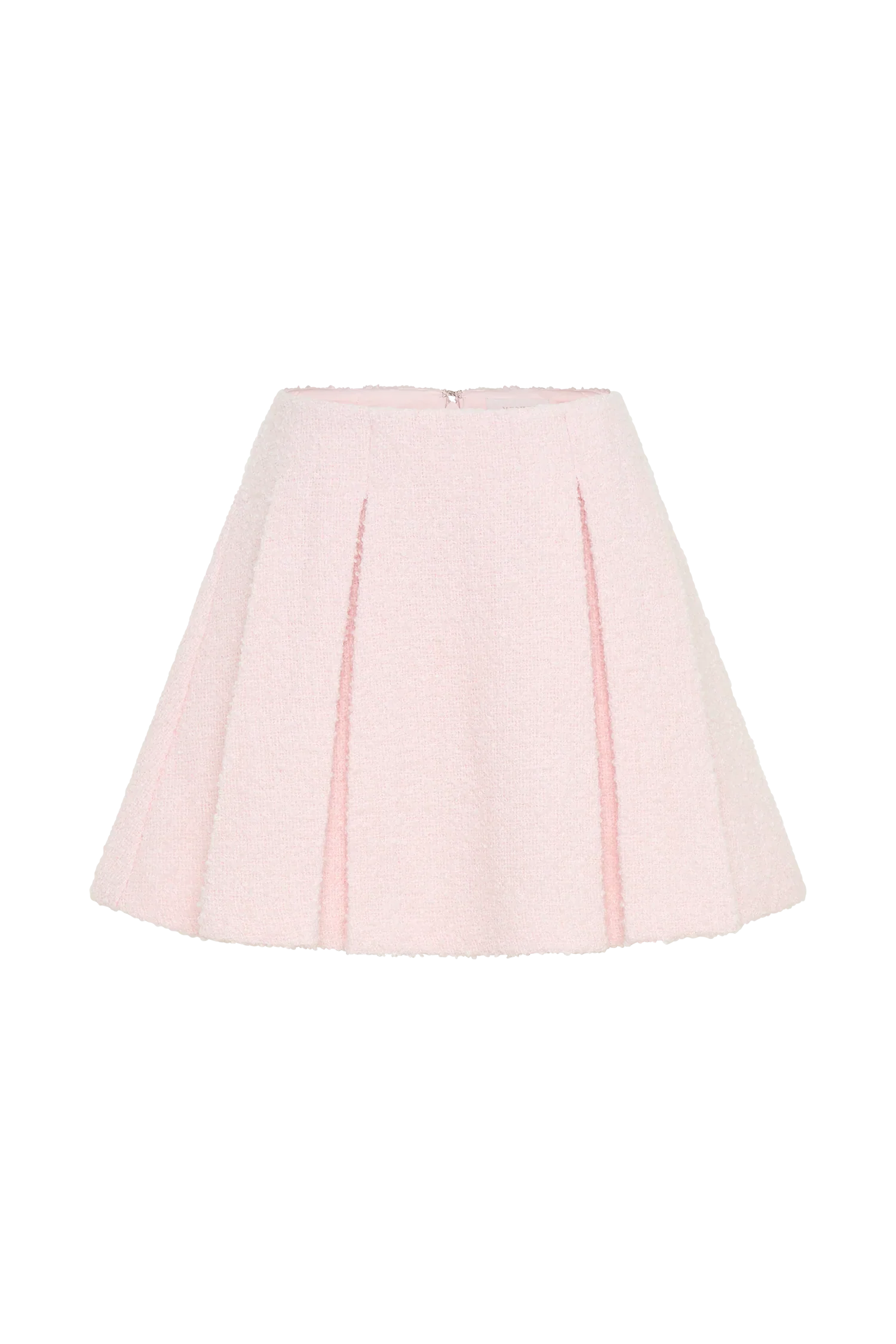 Cleo Boucle Mini Skirt Powder Pink