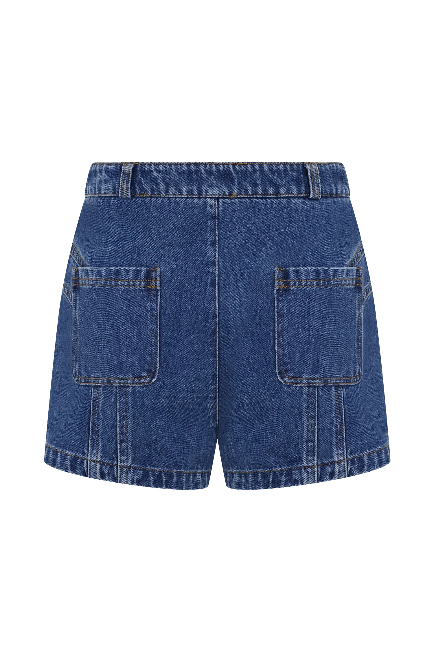 Meadow Denim Shorts Dark Blue