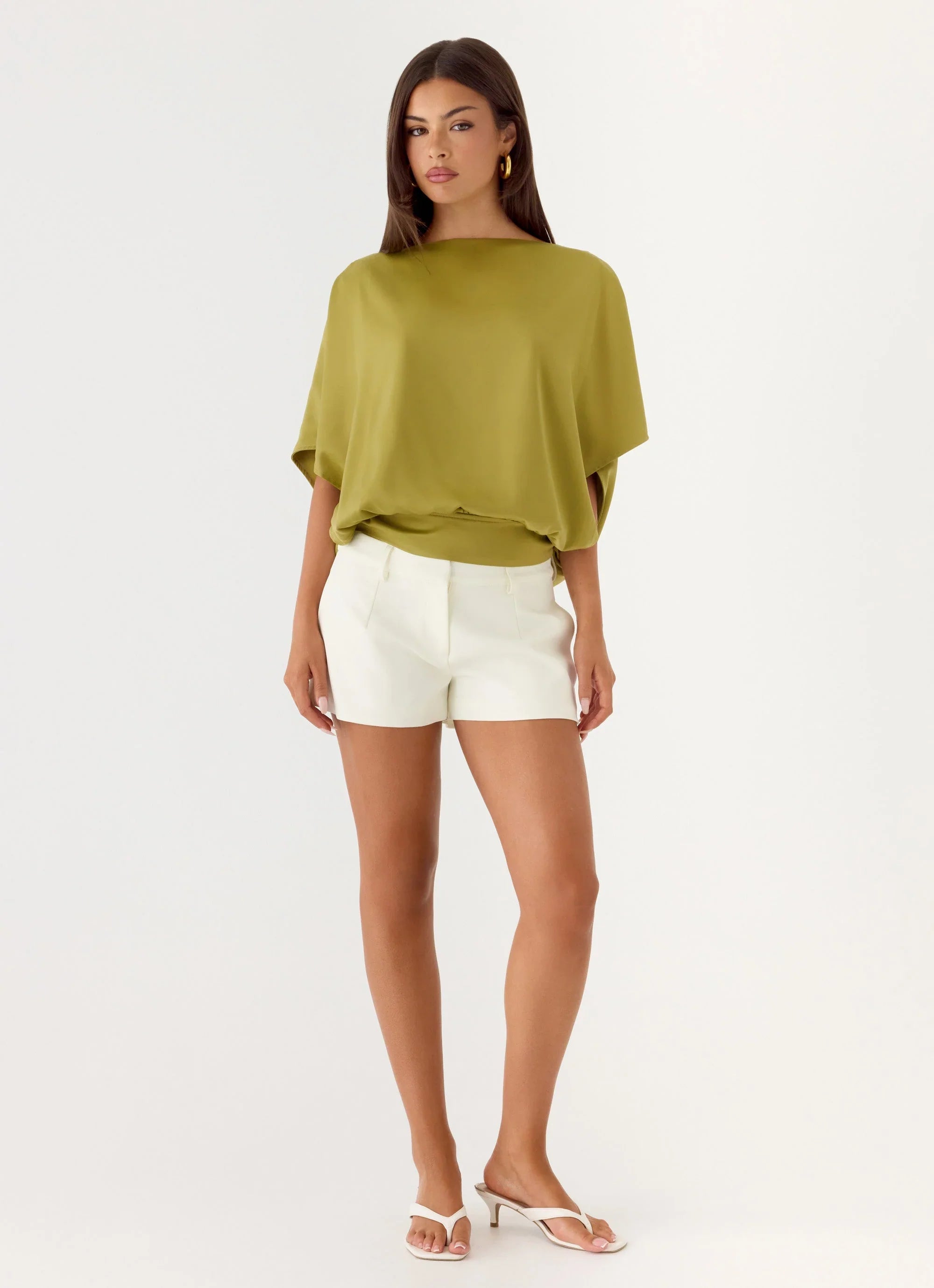 Serena Top Fern Green