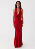 Eliza Rose Maxi Dress Red