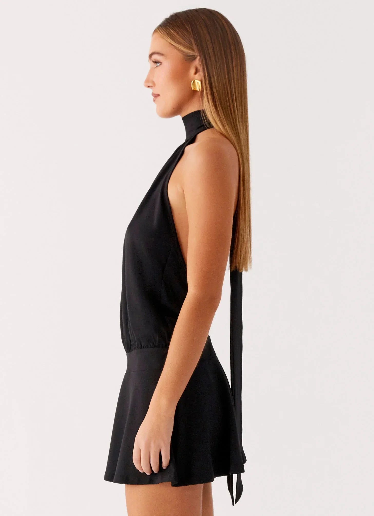 Valor Mini Dress Black