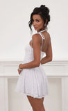 One shoulder Lace A line Dress