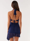 Raphaela Mini Dress Navy
