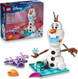 LEGO Disney Frozen Olaf and Brunis Picnic Fun Building Toy Frozen Toys for Girls Boys Ages 7 Disney Gifts for Kids Fans 43287