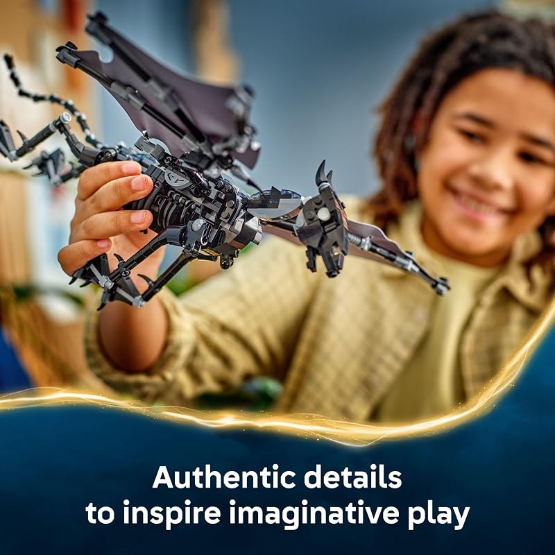 LEGO Harry Potter Thestral Family Building Toy Pretend Play for Kids Boys and Girls Ages 10 Collectible Harry Potter Poseable Action Figures Gift Idea for Birthdays 76458