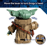 LEGO Star Wars Grogu Mandalorian Apprentice Building Toys Build and Display Set for Boys Girls Ages 10 Star Wars Gifts for Kids 75446
