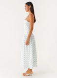 Amelie Midi Dress Sweet Daydream Print