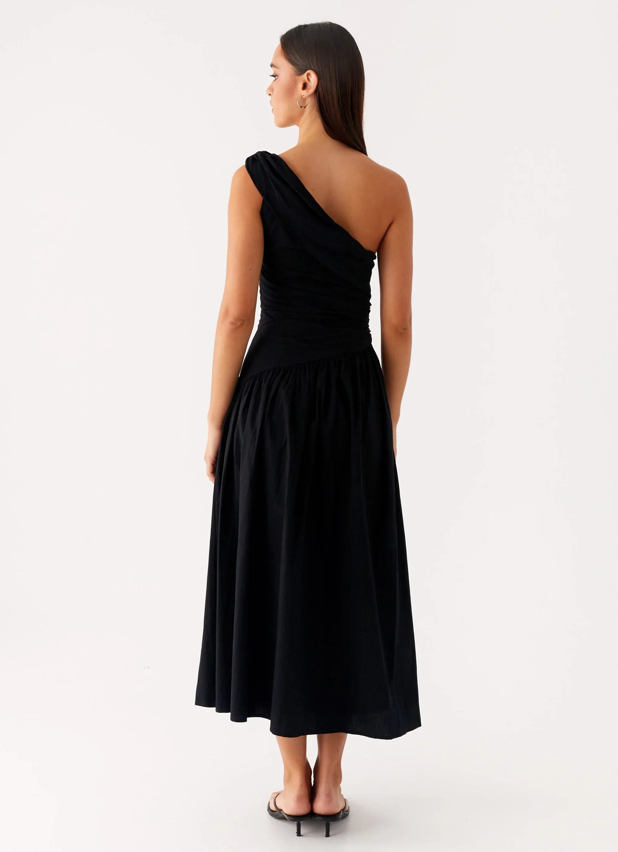 Janessa Midi Dress Black