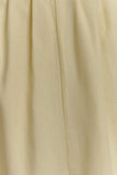 Aysha Buttoned Linen Midi Dress Lemon
