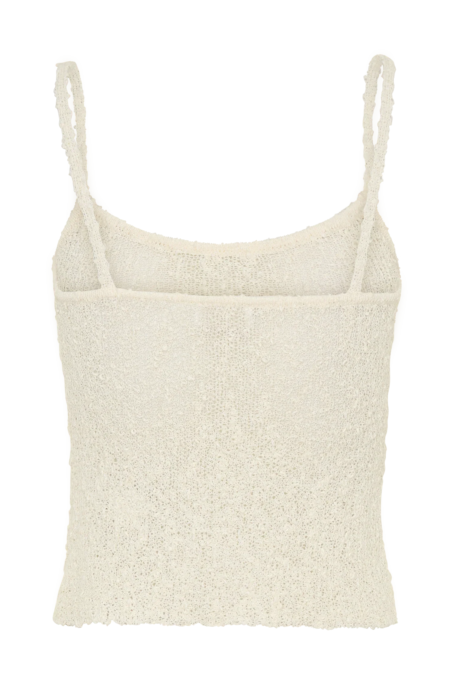 Mattais Boucle Knit Top Ivory