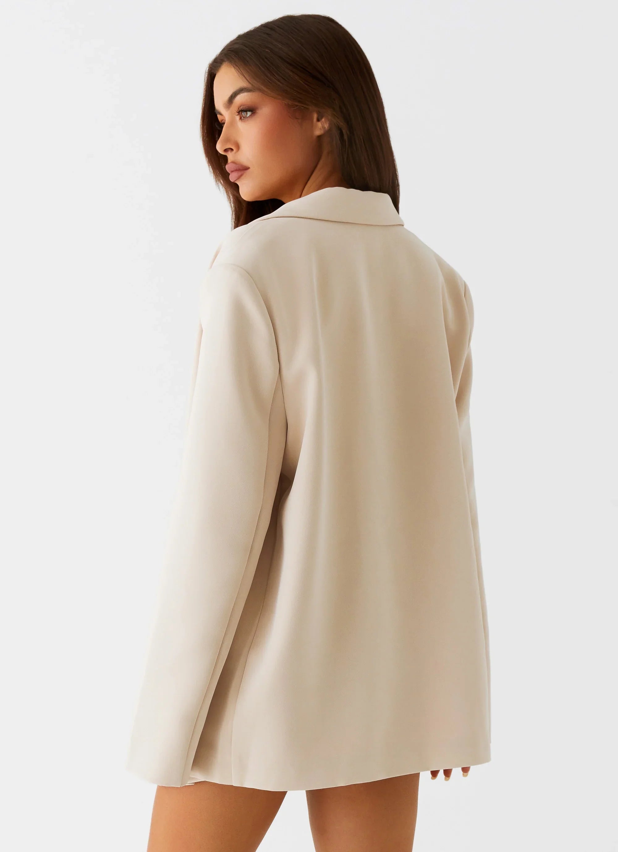Stealth Mode Blazer Beige