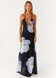 Enrika Maxi Dress Flower Print