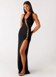 Midnight Dreams Maxi Dress Black