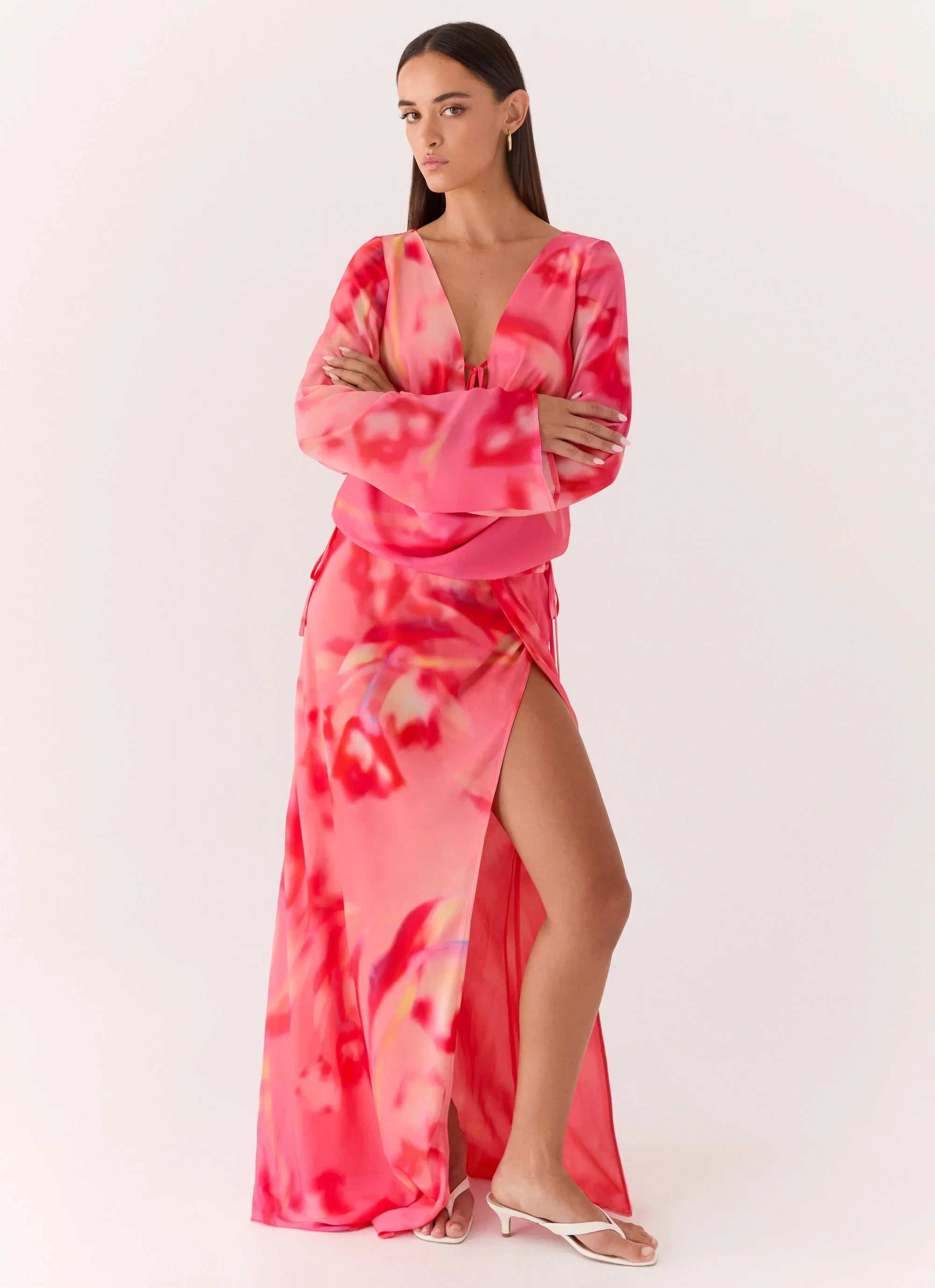Rafaella Maxi Dress Sun Blushed Bloom